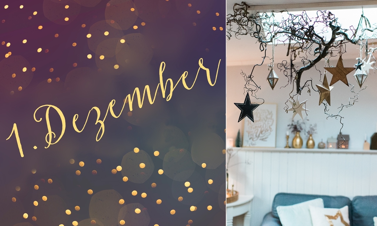 1. Dezember – DIY “Sternenhimmel”